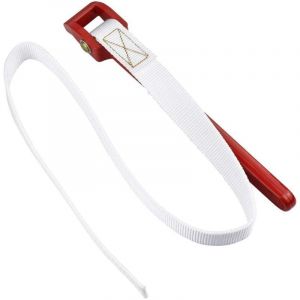 Clé à Sangle Universel Clé à Sangle en Caoutchouc Sangle de Filtre à Huile de 85CM Clé pour Ouvre-Bocal Tracteur Filtre à Huile Pomme de Douche