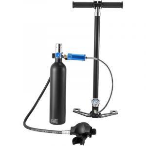 Mophorn R&eacute;servoir de plong&eacute;e portable 1L, bouteille d'oxyg&egrave;ne de plong&eacute;e pour 15-20 minutes de respiration sous-marine, supporte des profondeurs de