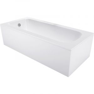 Mexen - Baignoire rectangulaire Vega 130 x 70 cm avec habillage, blanche - 55011307000X