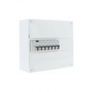 Siemens Tableau Électrique Prééquipé 1 Rangée 1id 40a 6 Disjoncteurs Sie006378