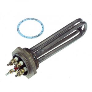 Velta - Résistance thermoplongeuse D.77mm, 9KW, 230/400V, longueur 415mm.