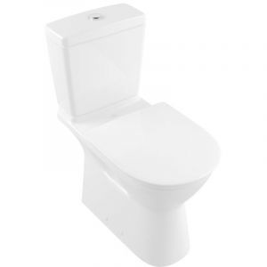 Cuvette O.novo Vita 360 x 710 mm, DirectFlush, mod&egrave;le sur pied, sortie horizontale, sortie verticale possible avec coude vario, En porcelaine