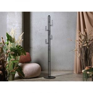 Porte-manteau Cactus Noir 180 cm. 35Dx180 cm