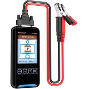 Testeur de Batterie, Testeur Batterie Voiture, 100-2000 CCA Testeur de Batterie pour Auto Testeur de Batterie 12V/24V Testeur Batterie,de