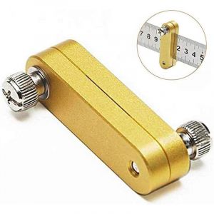 Bloc de positionnement de r&egrave;gle, R&egrave;gle De Ligne Parall&egrave;le Pour Le Travail Du Bois R&egrave;gle, Localisateur De Marqueurs R&egrave;gle, pour grattoir de