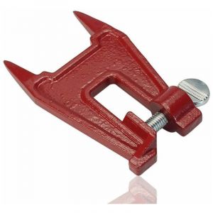 Souche de tronçonneuse, Pince de Guide-chaîne d'outil d'affûtage d'étau d'affûtage de tronçonneuse Portable pour affûter la chaîne de scie