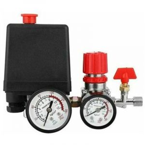 Compresseur d'air pressostat valve pressostat compresseur d'air avec régulateur de manomètre