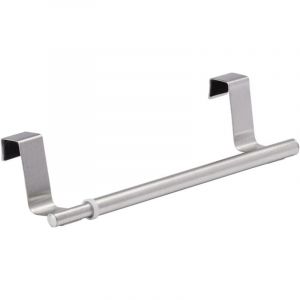 Parkside - Porte-Serviettes à Suspendre télescopique - Extensible, Acier Inoxydable, 22.5-34.5 x 6 x 7 cm, Argent Mat