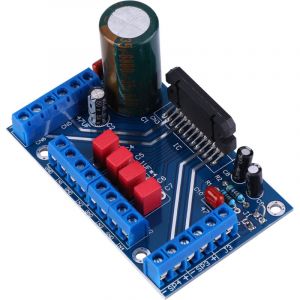 Amplificateur Audio, carte amplificateur Audio 4 canaux 80x50x40mm Mode de sortie g&eacute;n&eacute;ral BTL pratique Sortie quatre canaux pour voiture pour