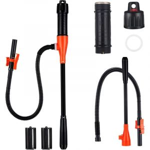 Largeight - Faankiton Pompe de Transfert à Liquide, Pompe à Eau Électrique à Piles Pompe à Gaz Portable, Pompe à Siphon Électrique à Piles Pompe à