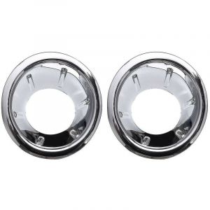 SNQ - Couvercle de phare antibrouillard avant abs chromé pour Nissan Navara D40 07-13