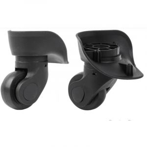Shining House - Roues de Valise,1 Paire Roues pour Bagages,Roues de Rechange de Bagages Valise roulettes pour Chariot Valise Malle