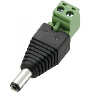 DC-11M-WT Connecteur basse tension m&acirc;le, droit 5.5 mm 2.5 mm 1 pc(s) Q670592 - Tru Components