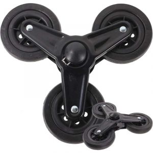 1 Paire De Chariots Roues Robustes roulettes Robustes Brouette Roues De Chariot &Agrave; Bagages Robustes roulettes De Chariot Roues De Caddie Quatre Roues