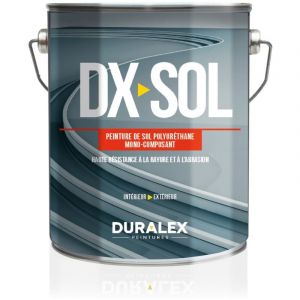 Peinture de sol polyuréthane dx Sol gris perle 7035 3L Duralex 112100166