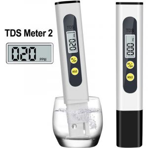 Testeur TDS, appareil de mesure TDS, testeur num&eacute;rique de qualit&eacute; de l'eau, stylo filtre testeur de qualit&eacute; de l'eau, 0-9999 ppm, test pr&eacute;cis de la