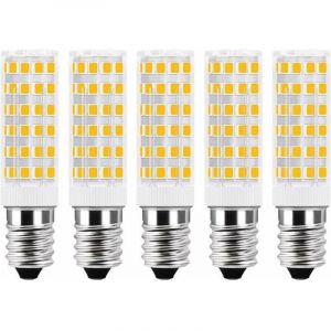 Ampoule LED E14 9W Blanc Froid 6000K 1450LM, 75 LEDs, &Eacute;quivalent Lampe Halog&egrave;ne E14 100W, AC 220V, Ampoule LED Mais E14 Froid