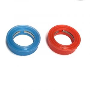 Lot de 2 joints de rechange en silicone pour robinet quart de tour de diamètre 1/2''