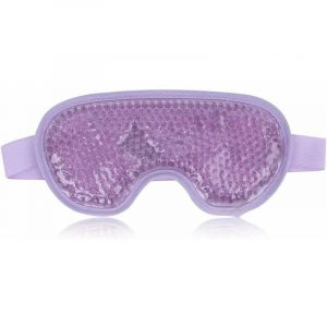 Masque oculaire froid masque oculaire aérogel, anneau oculaire, migraine sac oculaire réutilisable froid chaud glacé violet