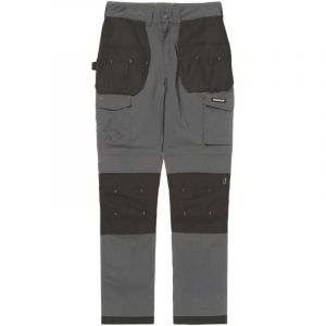 Pantalon De Travail Holster Slim &ndash; Caterpillar Nexus Holster Gris &ndash; Stretch Renforc&eacute; &ndash; Genoux Renforc&eacute;s &ndash; Multi-Poches - 40