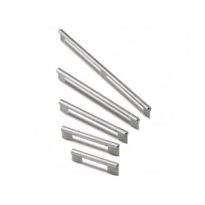 Poign&eacute;e Toru 7000 - talla Inox bross&eacute;. 222x14x35mm. Entraxe 192mm.
