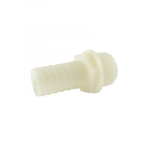 Raccord cannelé polyamide mâle 12x17 pour tuyau 16 mm