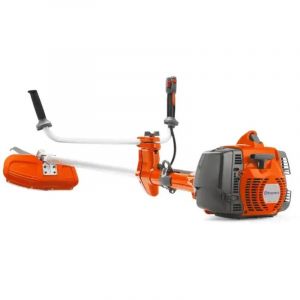 Husqvarna &ndash; D&eacute;broussailleuse thermique 53,3cc 2,8kW &ndash; Moteur 2 temps X-Torq &ndash; Longueur tube 1483 mm &ndash; Disque &agrave; herbe pour broyage efficace