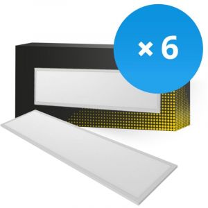 Markenlos - Lot 6x Panneau led Backlit 36W 3240lm - 840 Blanc Froid