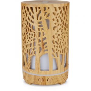 Diffuseur d'huile essentielle,diffuseur d'aromath&eacute;rapie, diffuseur d'humidificateur &agrave; brume fra&icirc;che &agrave; ar&ocirc;me ultrasonique de grande capacit&eacute; avec mode
