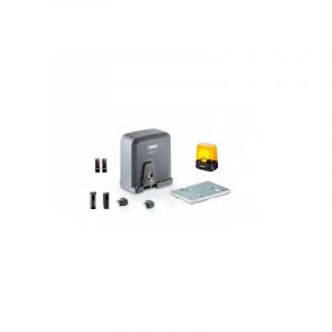 Kit motorisation starter s2 300kg sans crémaillères avec cellules 2 fils + feu led - Sommer