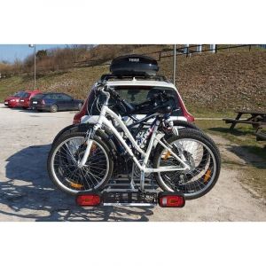 Porte-Vélos Avec Plateforme D'Attelage 4 Vélos 13 Broches
