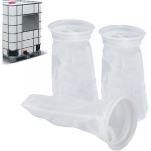 Filtre IBC en Nylon 3 Pi&egrave;ces Filtre Cuve 1000l Eau de Pluie Filtre &agrave; Couvercle IBC Filtre &agrave; Eau de Pluie IBC Filter Lavable Filtre de Couvercle en