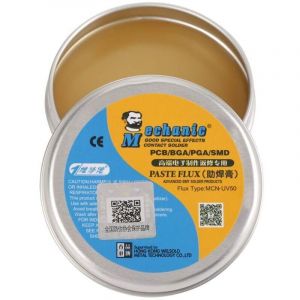 MCN-UV50 Flux de Soudure Flux de Fer &agrave; Souder &Eacute;lectrique Flux de P&acirc;te Flux de Soudure &agrave; l'&Eacute;tain pour PCB / BGA / PGA / SMD