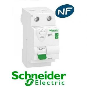Schneider Electric - Interrupteur diff&eacute;rentiel xe 63A 30ma type ac - auto -230V Schneider R9ERC263-SE
