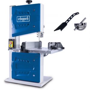 Scheppach - Scie à ruban HBS25 - 350 w – 230 v - Hauteur de coupe 80 mm – Vitesse du ruban 880 m/min – Vitesse de rotation 1400 min-1 – Table