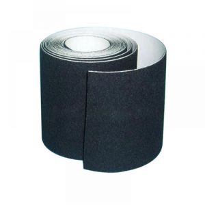 Bande Antidérapante Adhésive pour Escaliers, Friction, Abrasif pour les Sécurité, Escabeau, Intérieur, Extérieur, Haute Traction, 10CM x 5M, Noir