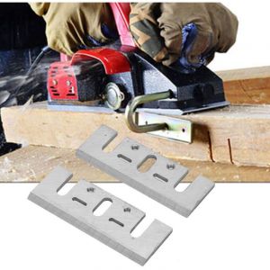 2PCS 3-1/4 Inch Tooling Lames de raboteuse Lame de Rechange pour Raboteuse &eacute;lectrique hss Lame de Rabot pour Hitachi Ryobi Makita 1900B