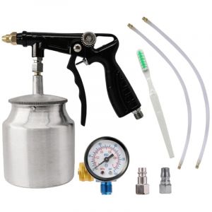 Pistolet &agrave; pulv&eacute;risation sous-Coureur, Pistolet &agrave; pulv&eacute;risation Automobile de 1000 ML avec Tasse d'alimentation d'aspiration pour de rev&ecirc;tement lit