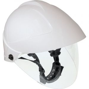 Catu - casque &eacute;lectricien - avec &eacute;cran faciale int&eacute;gr&eacute; et mentonni&egrave;re mo-185-blm