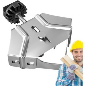 &Eacute;tau &agrave; 90 Degr&eacute;s &Eacute;tau &agrave; Bois 90&deg; pour Assemblage,Accessoires de Pr&eacute;cision R&eacute;glables Ergonomiques pour Encadrement, Soudure, Fabrication de Meubles