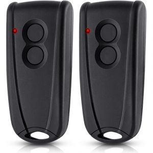 T&eacute;l&eacute;commande Portail Garage pour EcoStar RSC2-433 RSE2-433 RSZ1-433, Compatible avec Hormann Ecostar Liftronic/TUBAUTO EuroPro 500/700/800 Portronic