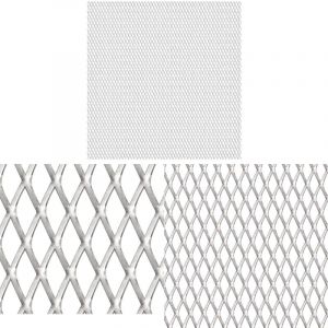 Panneau de grillage de jardin Acier inox 100x85 cm 45x20x4 mm - Clôture Métal - Panneaux De Clôture - Grillage Métallique - Clôture Jardin