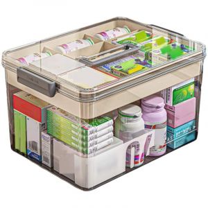 Bo&icirc;te &agrave; pharmacie, bo&icirc;te &agrave; m&eacute;dicaments, bo&icirc;te de pharmacie, grande bo&icirc;te &agrave; m&eacute;dicaments, rangement pour m&eacute;dicaments, mallette &agrave; m&eacute;dicaments, Medicine