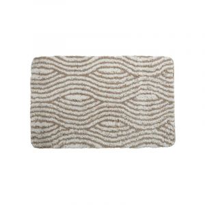 Tapis de bain Microfibre 50x80cm Wave Taupe MSV