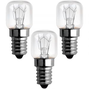 ZVD - Ampoule Four 15W 300 Degres E14 , AC220V-240V, Ampoule Incandescence E14, Blanc Chaud 2700K, E14 Petit Culot &agrave; Vis Pygmy Lamps Pour