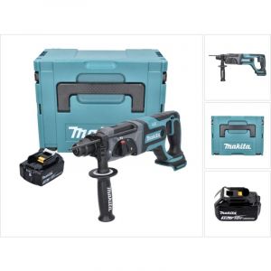Makita DHR 241 F1J 18 V Li-Ion Perforateur-Burineur sans fil SDS-Plus + Bo&icirc;tier Makpac + 1x Batterie BL 1830 3,0 Ah - sans Chargeur