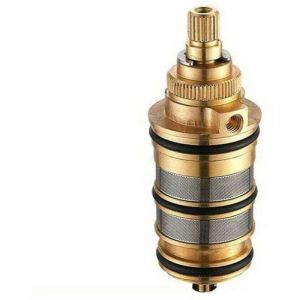 Cartouche thermostatique en laiton pour mitigeur de douche - Kit de r&eacute;paration pratique par