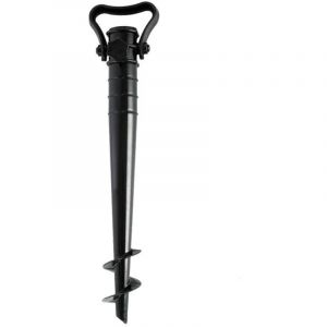 Piquet de parasol, piquet de sol portable pour parasol, ancrage au sol pour la plage, la p&ecirc;che, le jardin, la terrasse