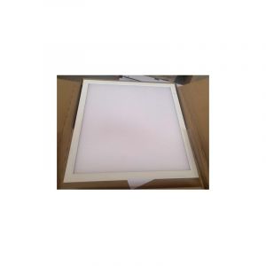 Plafonnier encastr&eacute; LED 29W dalle 600x600mm 4000K 3600lm 230V (sans driver) bord blanc PC microprismatique IK06 IP20/40 RAPSODY