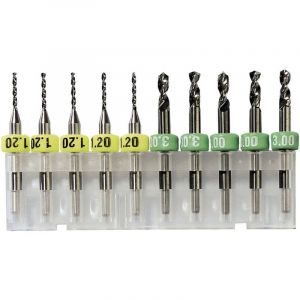 Bungard - Foret Carbure e = 0,8 mm, 10 Pces 81008